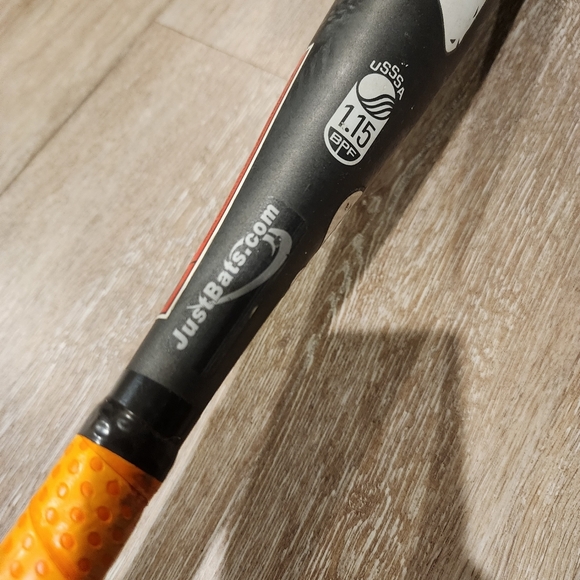 Combat Baseball Bat with Orange Grip - Picture 6 of 11
